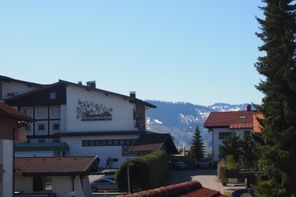 Ausblick vom Balkon