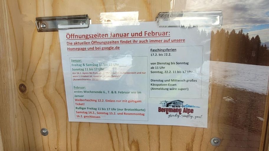 Rundtour über die Bergmang Alpe