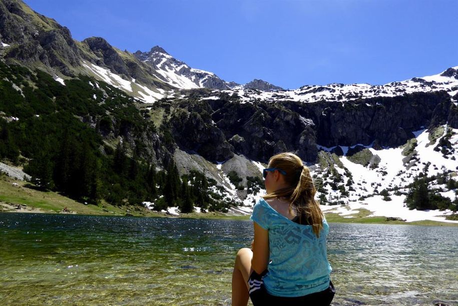 Pfingsten 2016 am Gaisalpsee