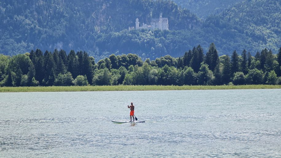 1xStand-up paddling is free with the Königscard (without guarantee)