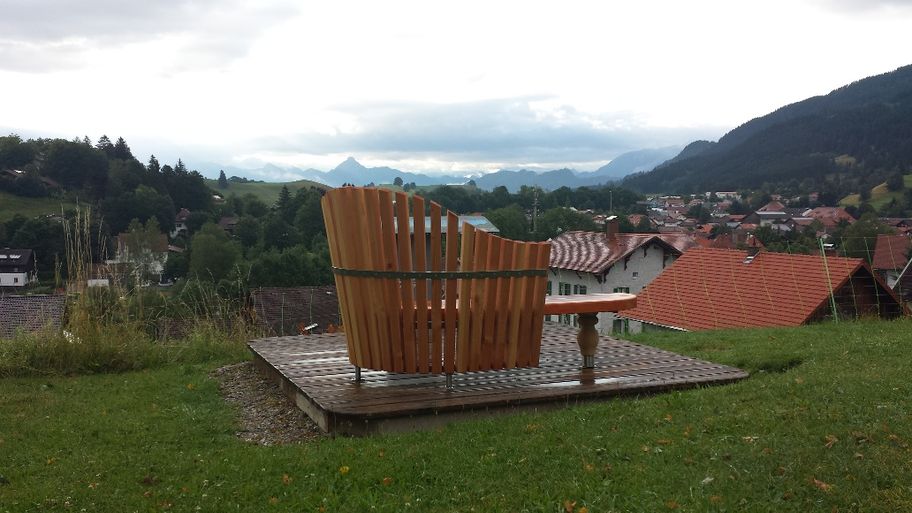 Wandertrilogie-Schauplatz in Nesselwang im Ortsteil Brand