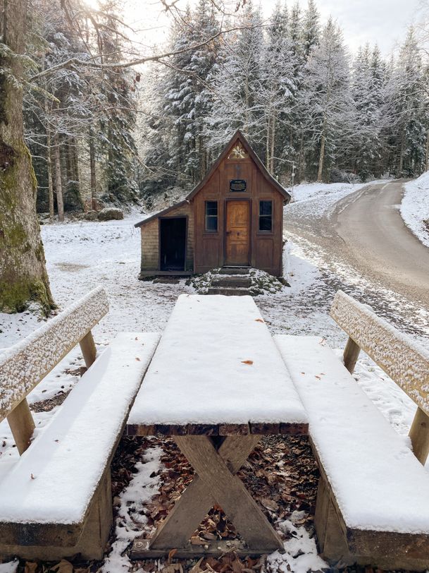 Hölzerne Kapelle