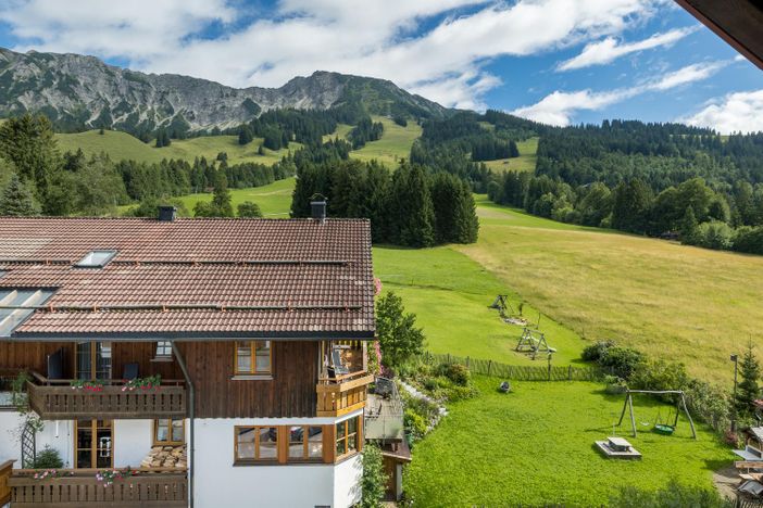 Ausblick Balkon Süden