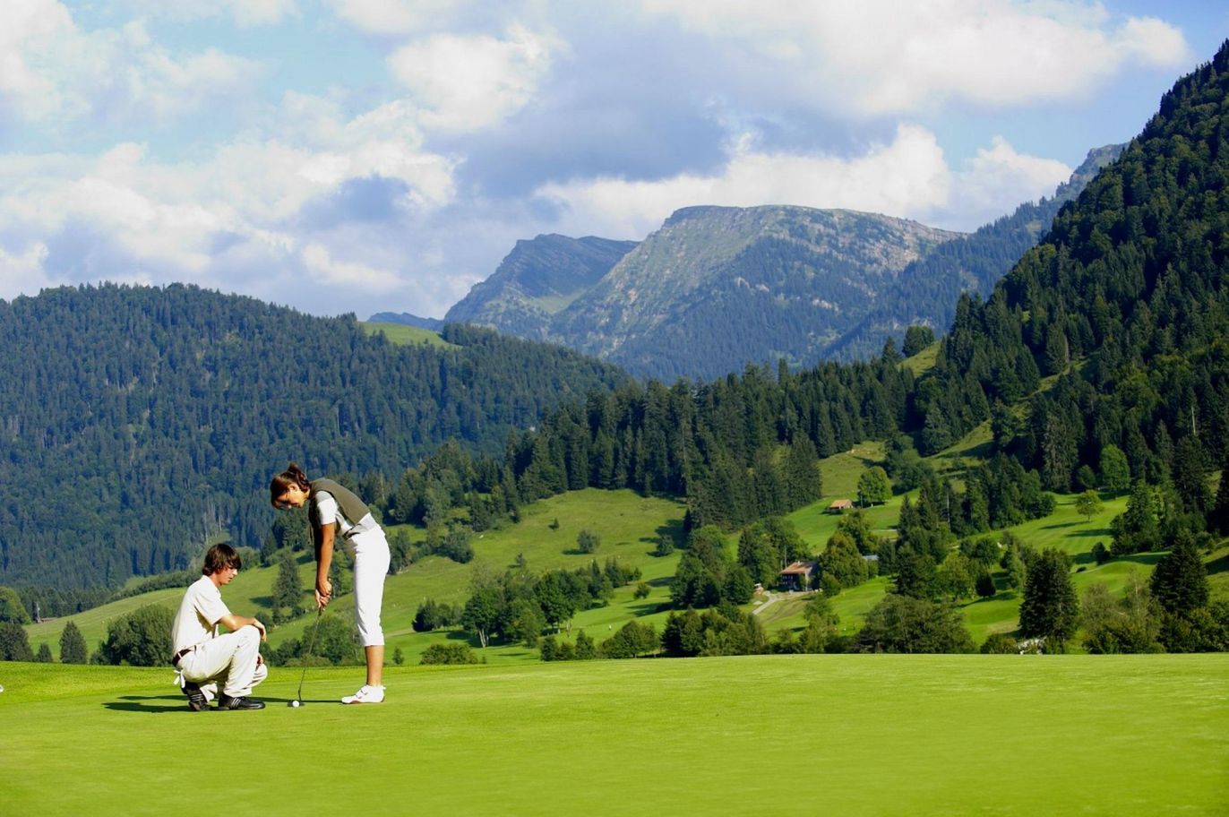 Golfen in Oberstaufen
