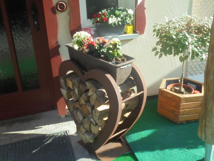 Ein Holzherz