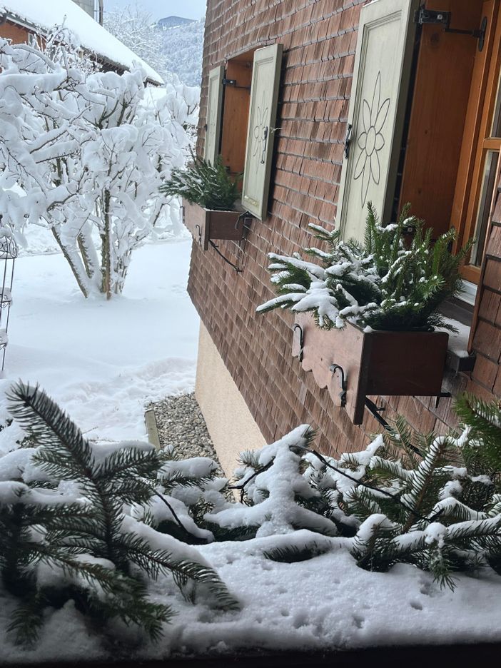 winterliche Fenster