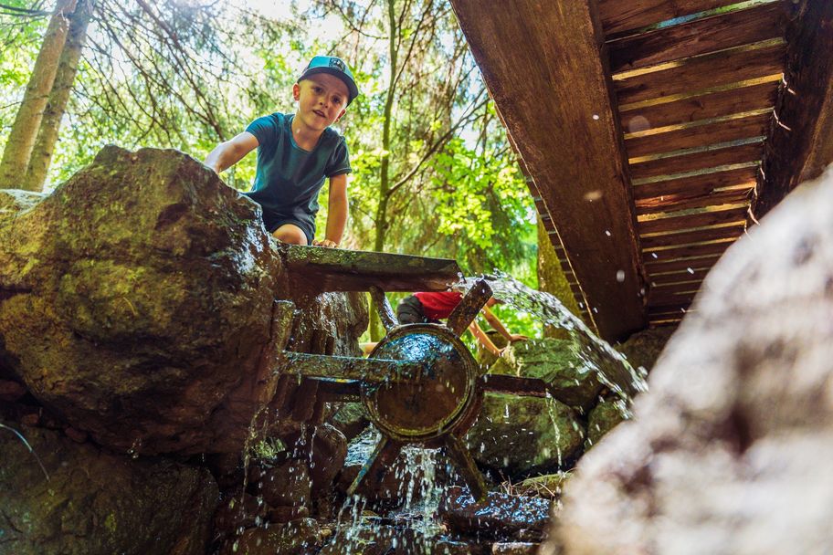 Auf dem MounTeens Detektivweg am Hündle