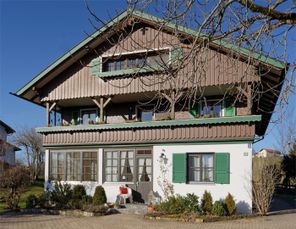 Außenansicht Allgäu-Lodge Rottachsee