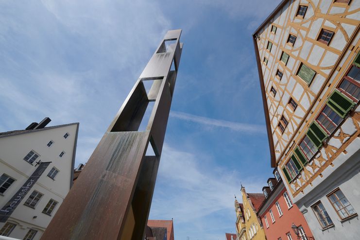 Glückssucherweg_Weinmarkt Freiheitsbrunnen Memmingen (c)Glückswege Allgäu (1)