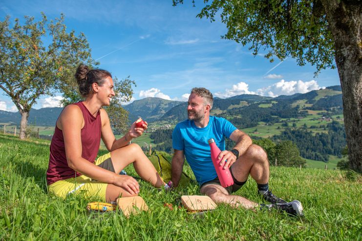 Zeit für eine kurze Rast mit Panoramaaussicht