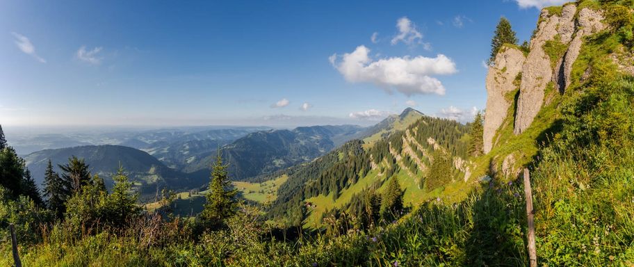 Panoramatour über die Nagelfluhkette