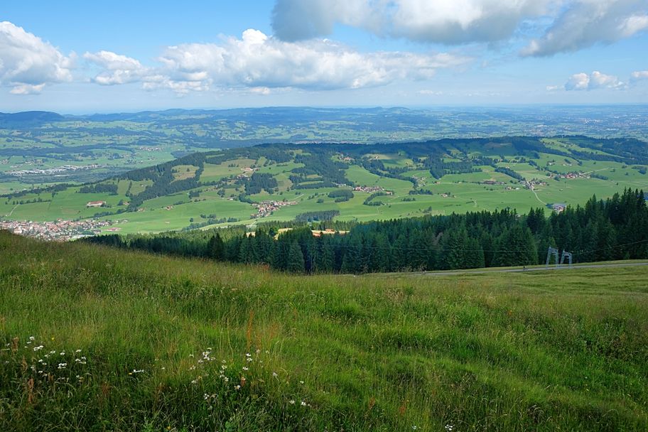 Blick über den Rottachberg