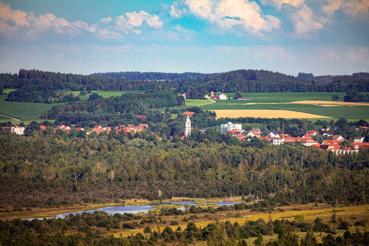 Blick auf das Wurzacher Ried