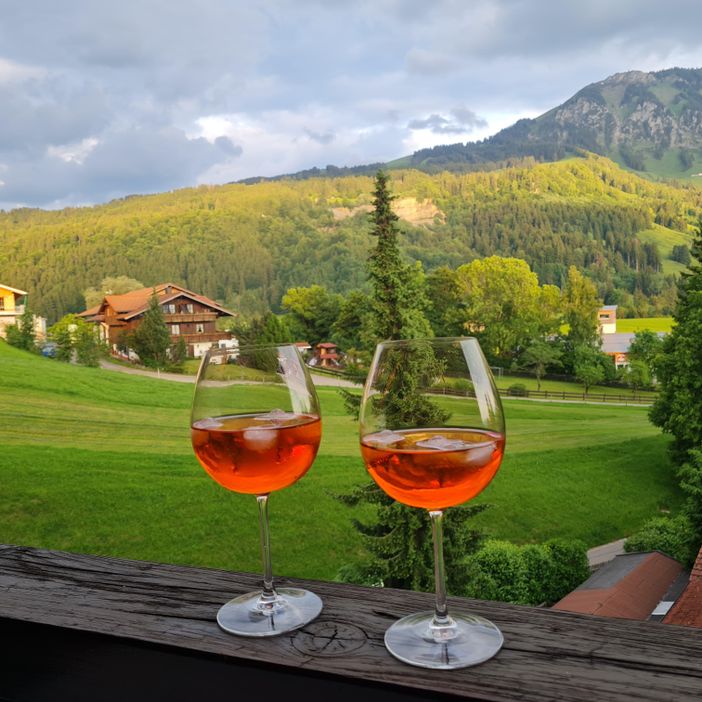Balkon Aussicht