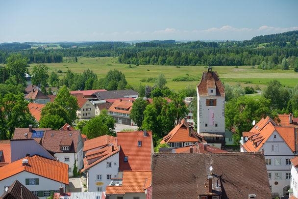 Blick über die Altstadt von Isny