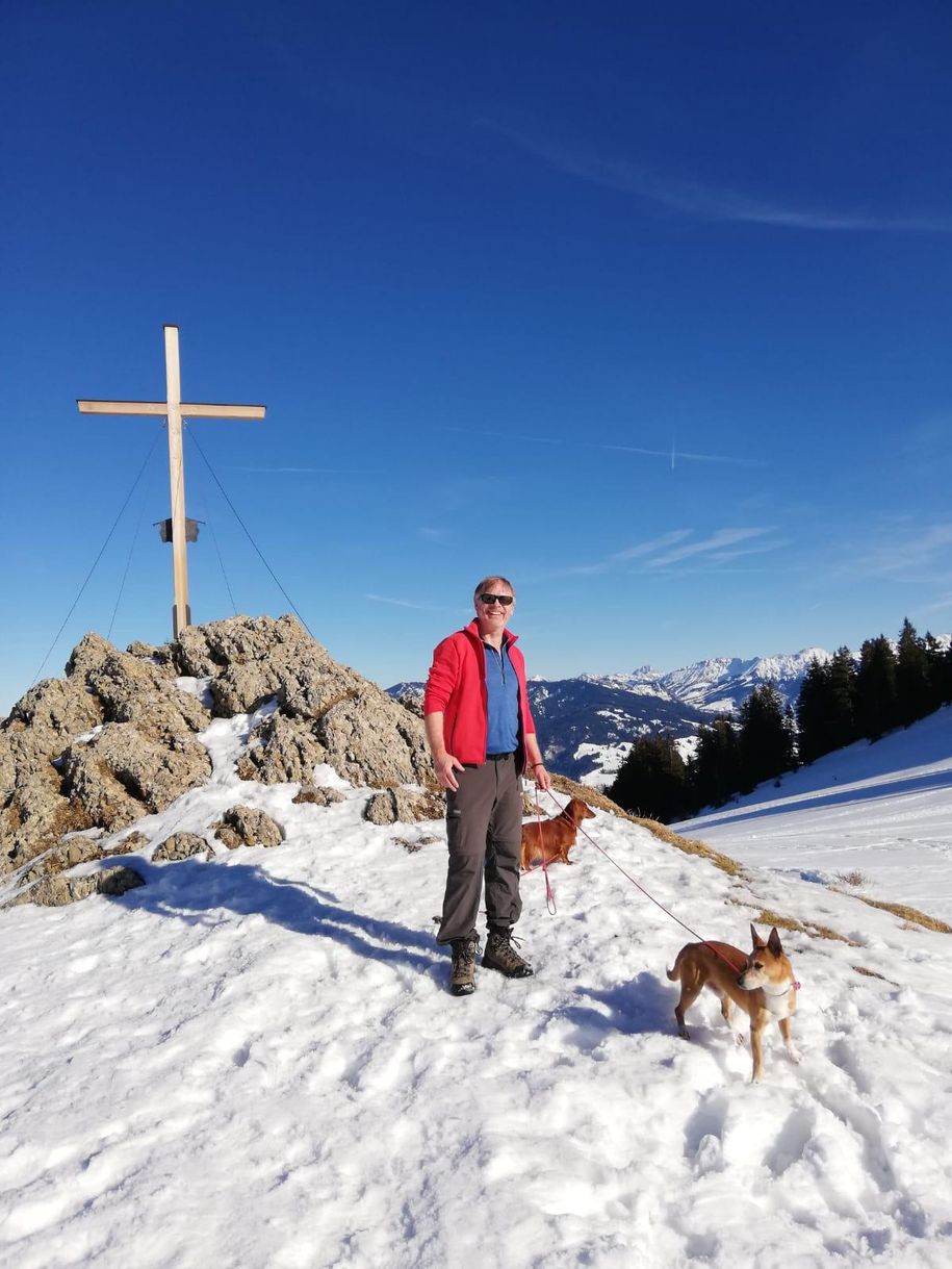 Bärenköpfle mit Hunden
