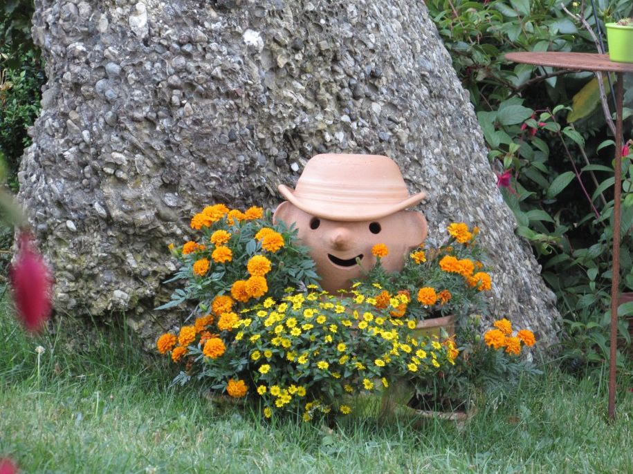Deko im Garten