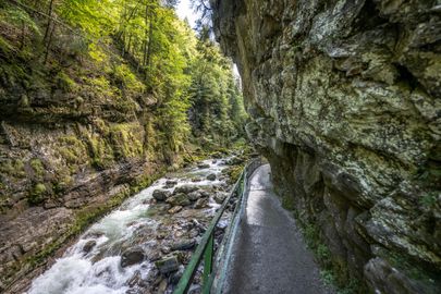 Die tiefste Felsenschlucht Mitteleuropas - die Breitachklamm