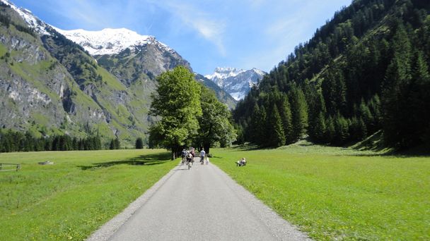 Radeln im Herzen der Alpen