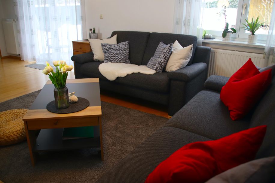 Sofaecke im Wohnzimmer