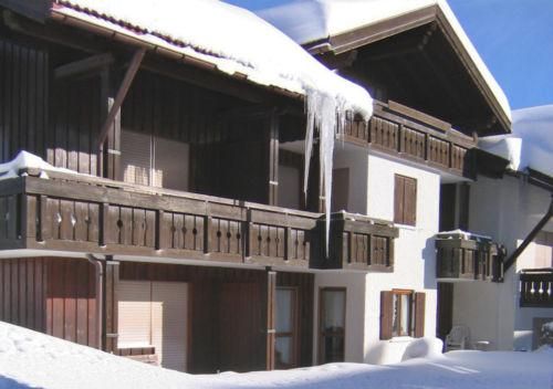 Terrasse im Winter