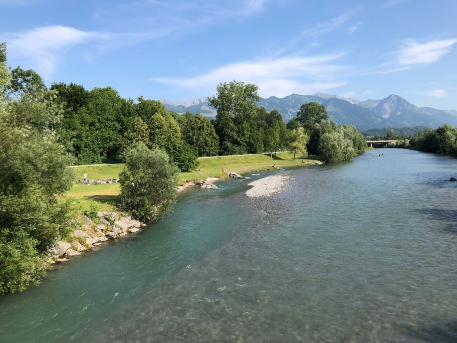 Iller bei Sonthofen