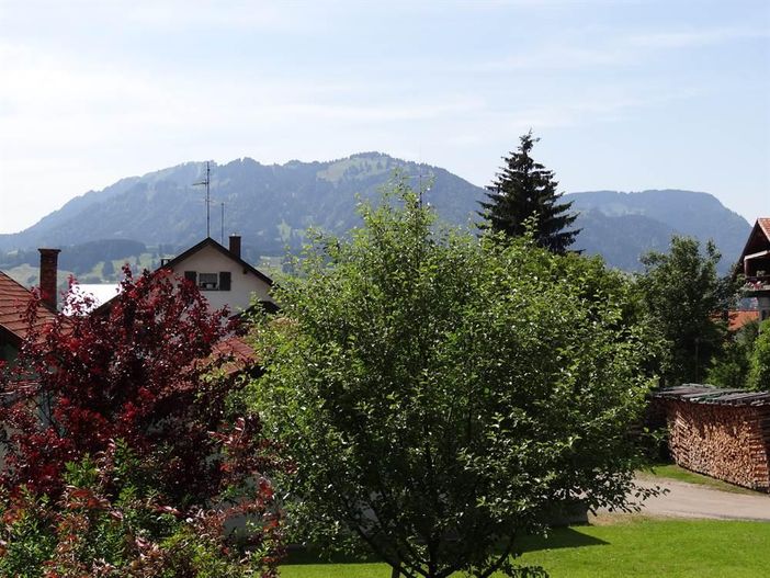 Aussicht vom Balkon