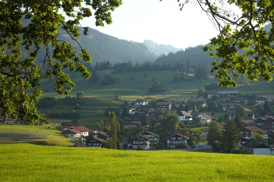 Blick auf Obermaiselstein