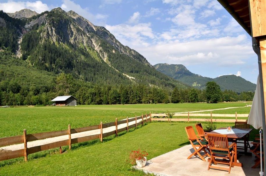 Ausblick von der Terrasse