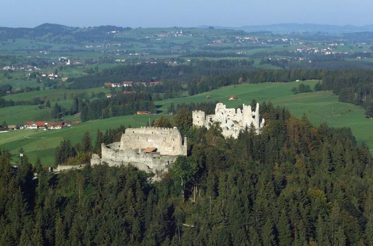 Burgruinen Eisenberg und Hohenfreyberg