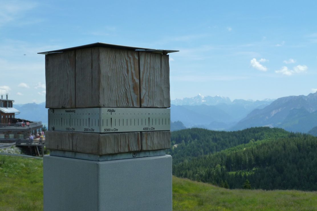 Eingangsstele Nesselwang