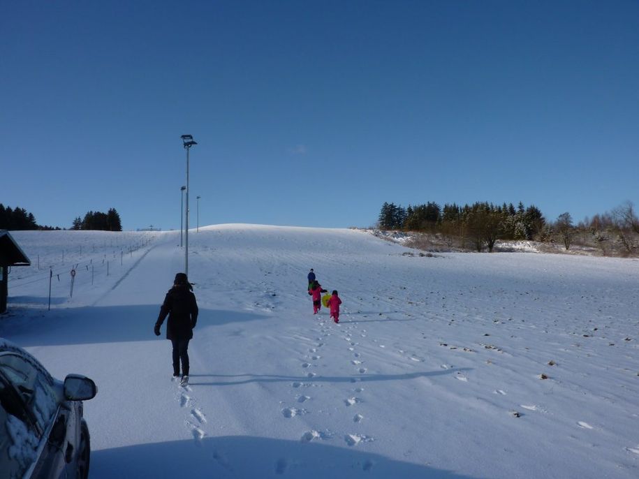 Unser Ski- und Schlittenberg