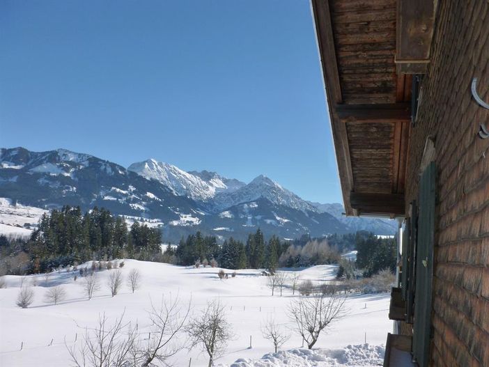 Ausblick Balkon