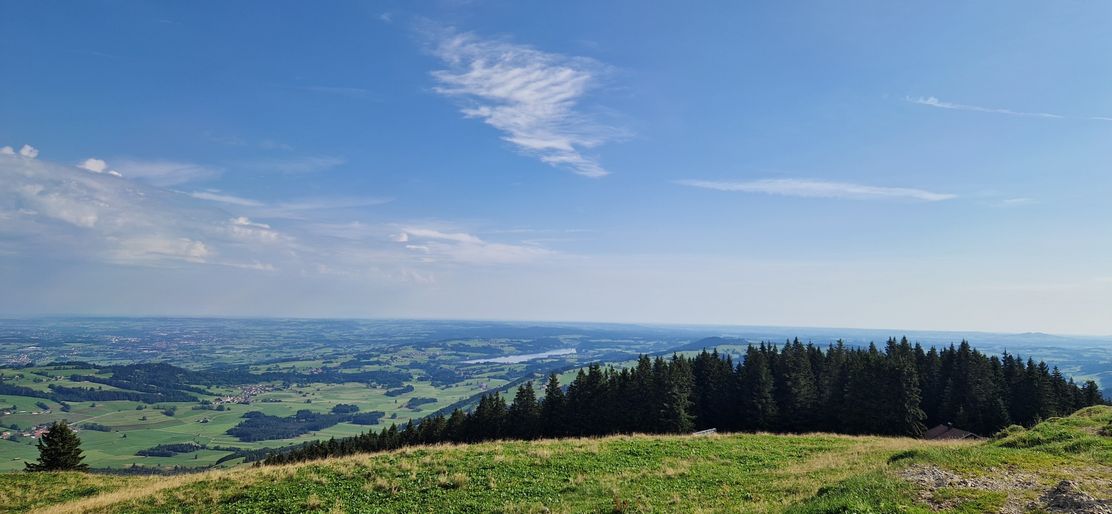 Über den Großen Wald auf den Grünten