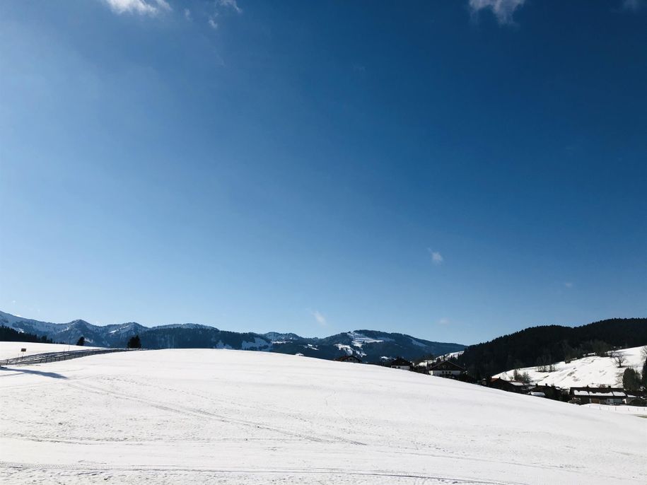 Freie Bergsicht