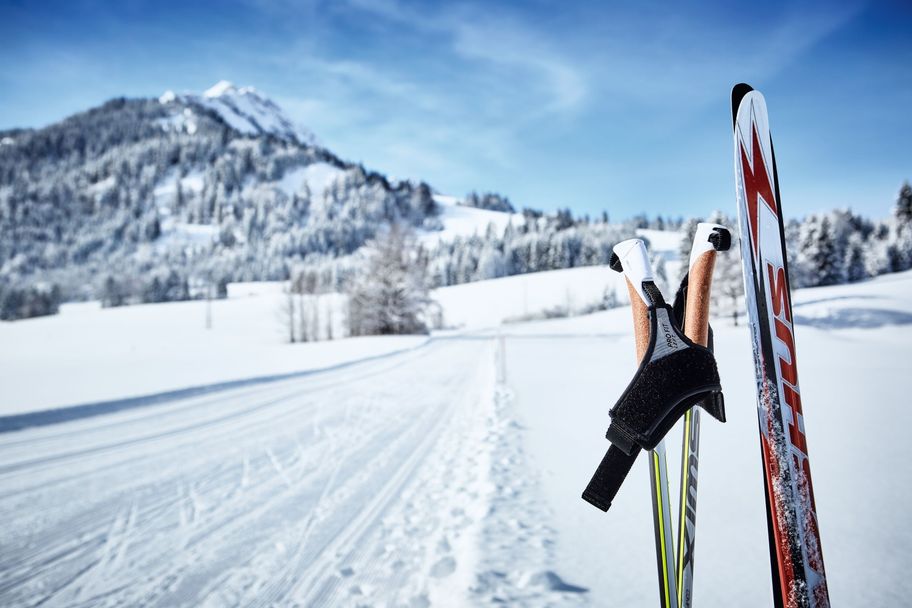 Winter Langlaufen im Allgäu
