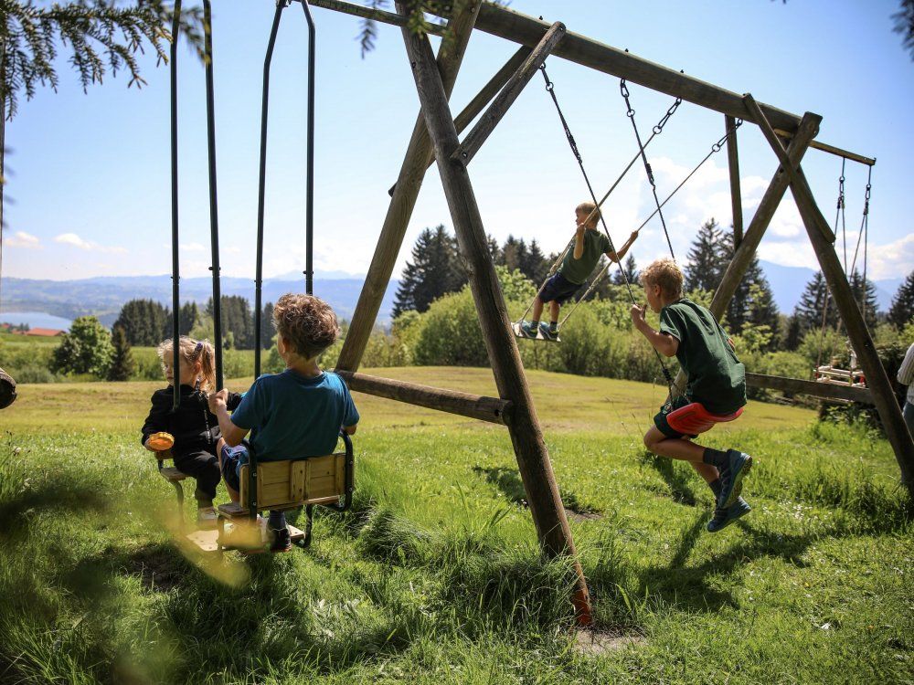 Schaukeln mit Aussicht