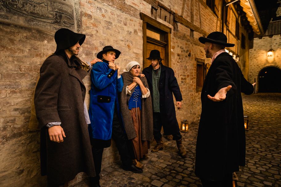 Ein spannendes Gassenspiel - Von Gaunern, Galgenvögeln und Gefahren