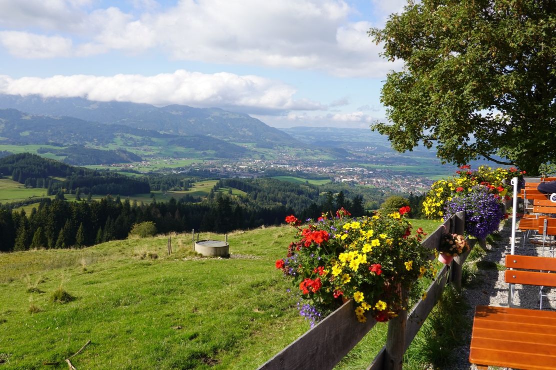 Blick vom Sonthofer Hof