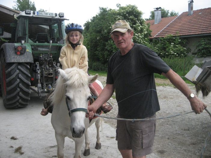 Beim Reiten