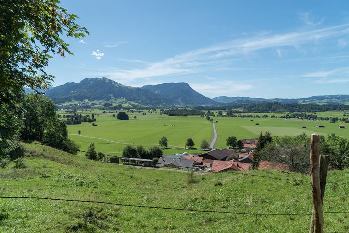 Ausblick von unserer Alpe