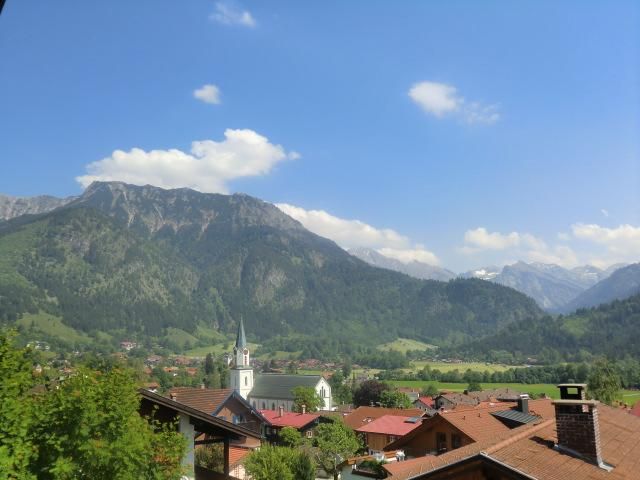 Aussicht vom Balkon