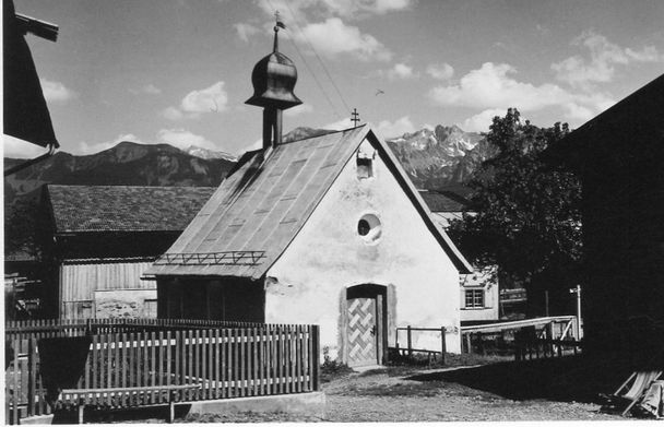 Sonderdorfer Kapelle bei Bolsterlang Anfang 1950