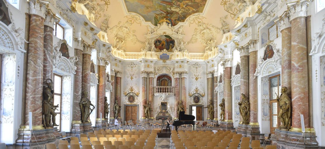 Kaisersaal der Benediktinerabtei Ottobeuren Foto Christoffer Leitner