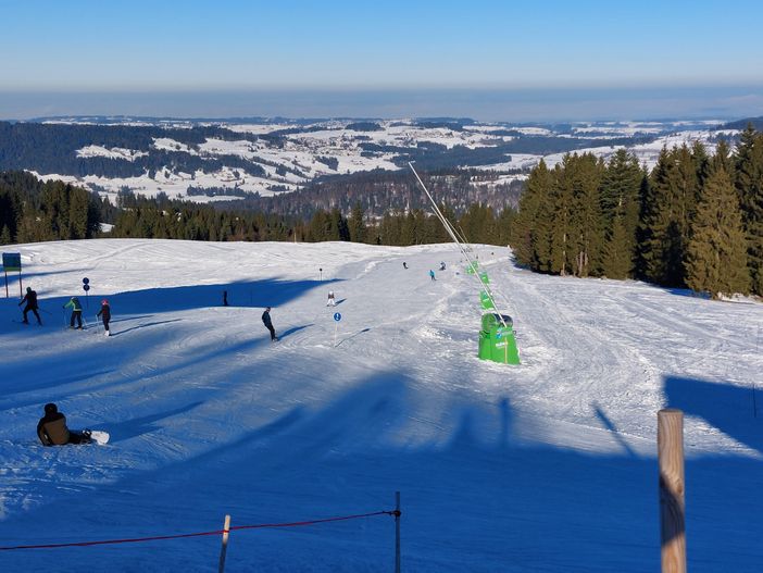Abfahrt ins Tal