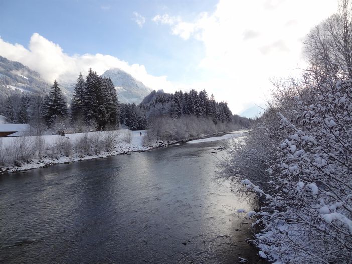 Winterlandschaft - Iller