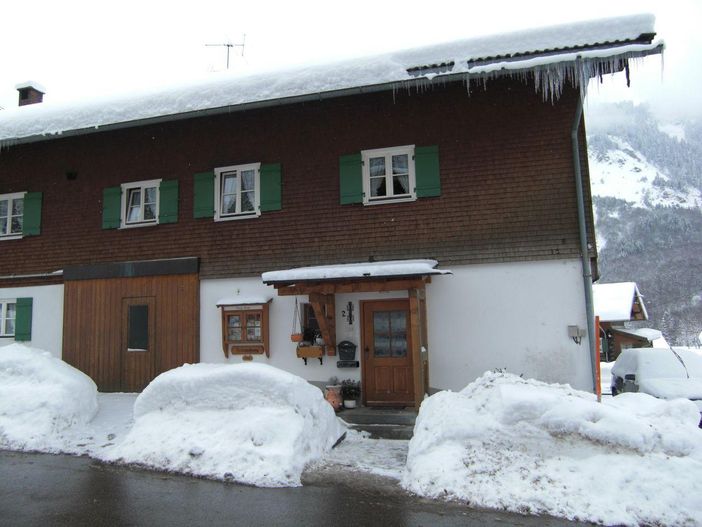 Hauseingang Winter