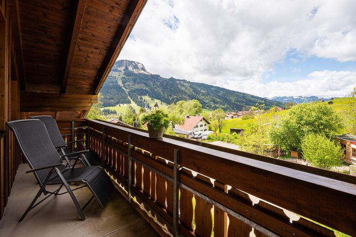 Miini: Blick vom Westbalkon