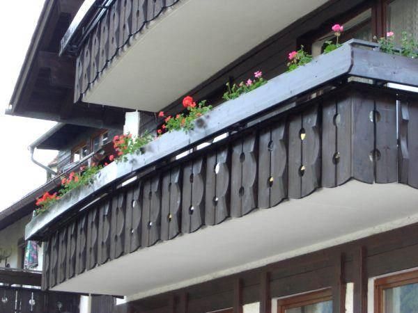 Balkon der Zimmer