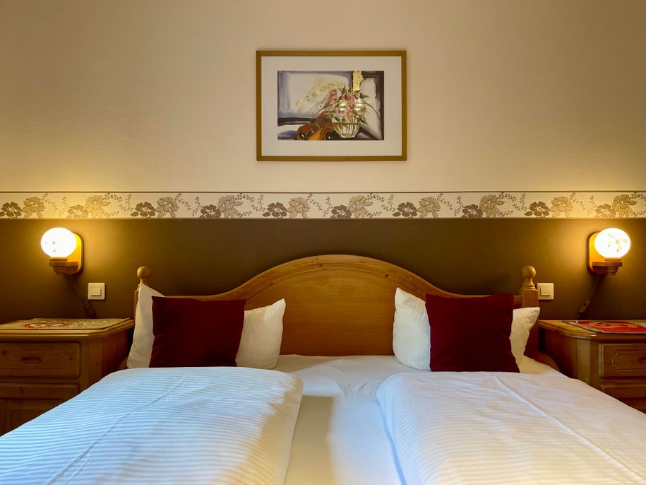 Schlafzimmer Bergheimat